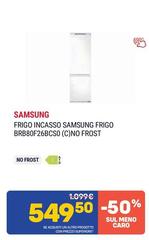 Samsung - Frigo Incasso Frigo BRB80F26SCSO (C)No Frost