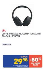Jbl - Tune 720BT Auricolare Wireless A Padiglione Musica E Chiamate Bluetooth Nero