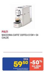 Polti - Macchina Caffe' Coffea S15W + 54 Cialde