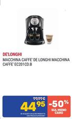 De Longhi - Macchina Caffè Macchina Caffè EC201CD.B