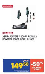 Rowenta - Aspirapolvere A Scopa Ricarica Scopa Ricar. RH9A32