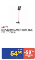 Ariete - Scopa Elettrica Scopa Ricar. 2757 22V Lithium