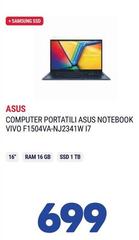 Asus - Computer Portatili Notebook Vivo F1504VA-NJ2341W I7