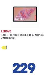 Lenovo - Tablet Ideatab Plus ZADX0091SE