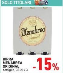 Menabrea - Birra Original
