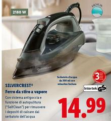 Silvercrest - Ferro Da Stiro A Vapore