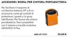 Borsa Per Cintura Portabatteria