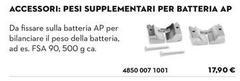 Accessori: Pesi Supplementiari Per Batteria Ap