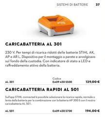 Stihl - Caricabatteria Al 301