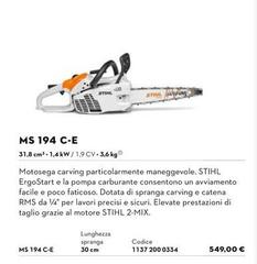 Stihl - Ms 194 C-e