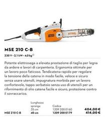 Stihl - MSE 210 C-B