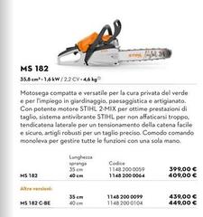 Stihl - Ms 182