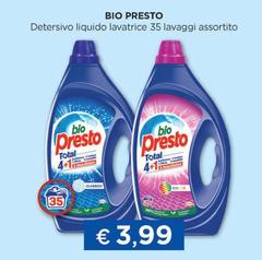 Bio Presto - Detersivo Liquido Lavatrice