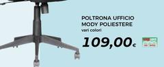 Poltrona Ufficio Mody Poliestere
