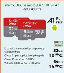 Sandisk - Microsdhc E Microsdxc UHS-I A 1 Ultra