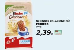 Ferrero - 10 Kinder Colazione Più