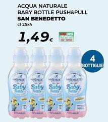 San Benedetto - Acqua Naturale Baby Bottle Push&pull