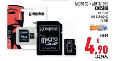 Kingston technology - Micro Sd + Adattatore