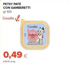 Consilia - Petsy Pate Con Gamberetti