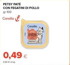 Consilia - Petsy Pate Con Fegatini Di Pollo