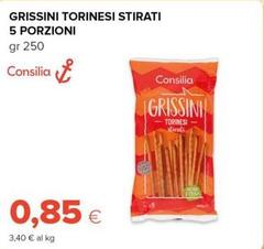 Consilia - Grissini Torinesi Stirati 5 Porzioni
