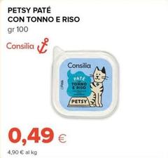 Consilia - Petsy Pate Con Tonno E Riso