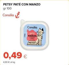 Consilia - Petsy Pate Con Manzo