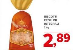 Fontana - Biscotti Frollini Integrali