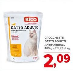 Rico - Crocchette Gatto Adulto Antihairball