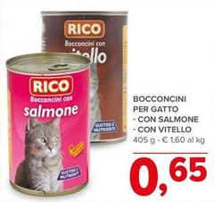 Rico - Bocconcini Per Gatto Con Salmone