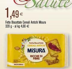 Misura - Fette Biscottate Cereali Antichi