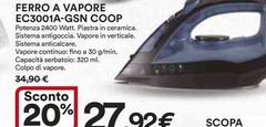 Coop - Ferro A Vapore EC30014-GSN
