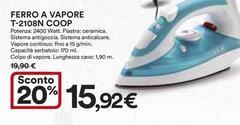 Coop - Ferro A Vapore T-2108n
