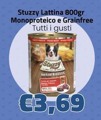 Stuzzy -  Lattina Monoproteico E Grainfree