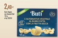 Burro Vegano Con Anacardi