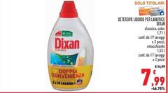 Dixan - Detersivo Liquido Per Lavatrice