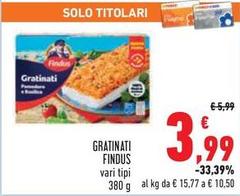 Findus - Gratinati