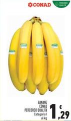 Conad - Banane Percorso Qualità