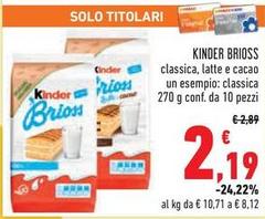 Ferrero - Kinder Brioss