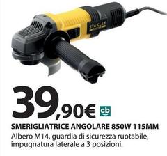 Stanley - Smerigliatrice Angolare 850W 115mm