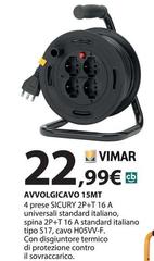 Vimar - Avvolgicavo 15Mt
