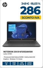 HP - Notebook 250 G9 6F203EAN4500