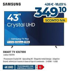 Samsung - Smart Tv 43U7000