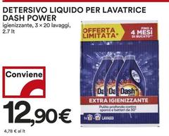Dash Power - Detersivo Liquido Per Lavatrice