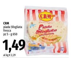 CRM - Piada Sfogliata Fresca
