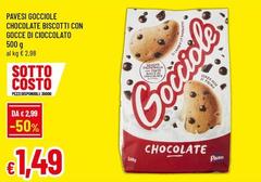 Pavesi - Gocciole Chocolate Biscotti Con Gocce Di Cioccolato