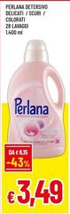 Perlana - Detersivo Delicati/Scuri/Colorati
