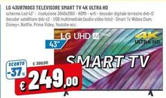 LG - 43UR78003 Televisore Smart Tv 4K Ultra HD