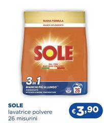 Sole - Lavatrice Polvere