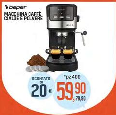 Beper - Macchina Caffè Cialde E Polvere